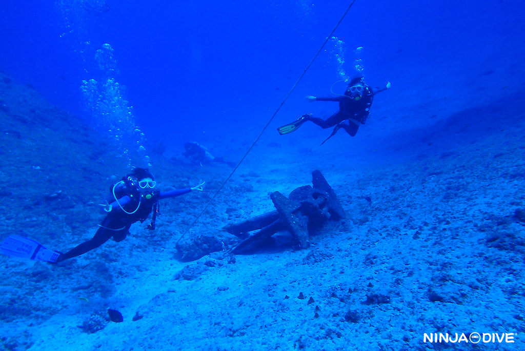 NINJA DIVE 忍者ダイブ 貸し切り プライベート チャーター ファンダイビング ボートダイビング ビーチダイビング シュノーケリング グアム ダイビング ビギナー 初心者 少人数 ブランク ビギナー 洞窟 ブルーホール アメリカンタンカー レックダイビング 沈船 女子旅